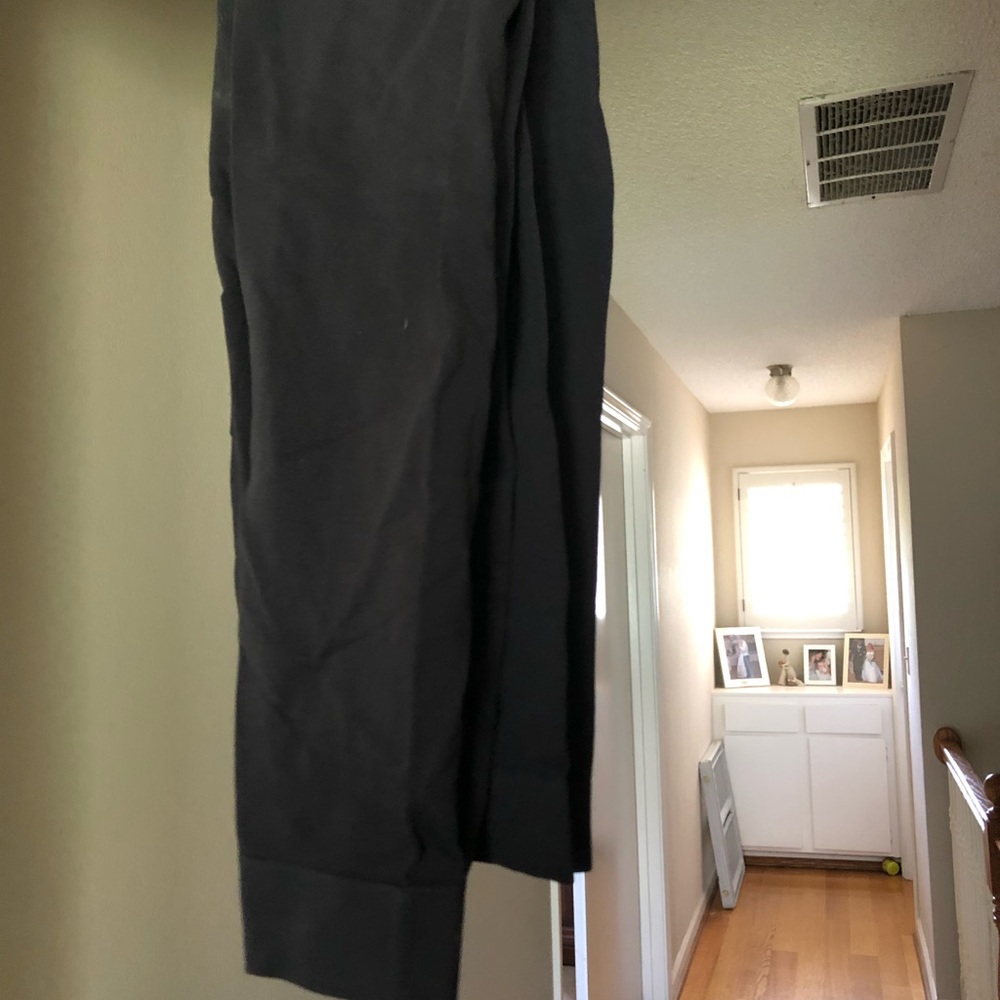 Black maternity leggings